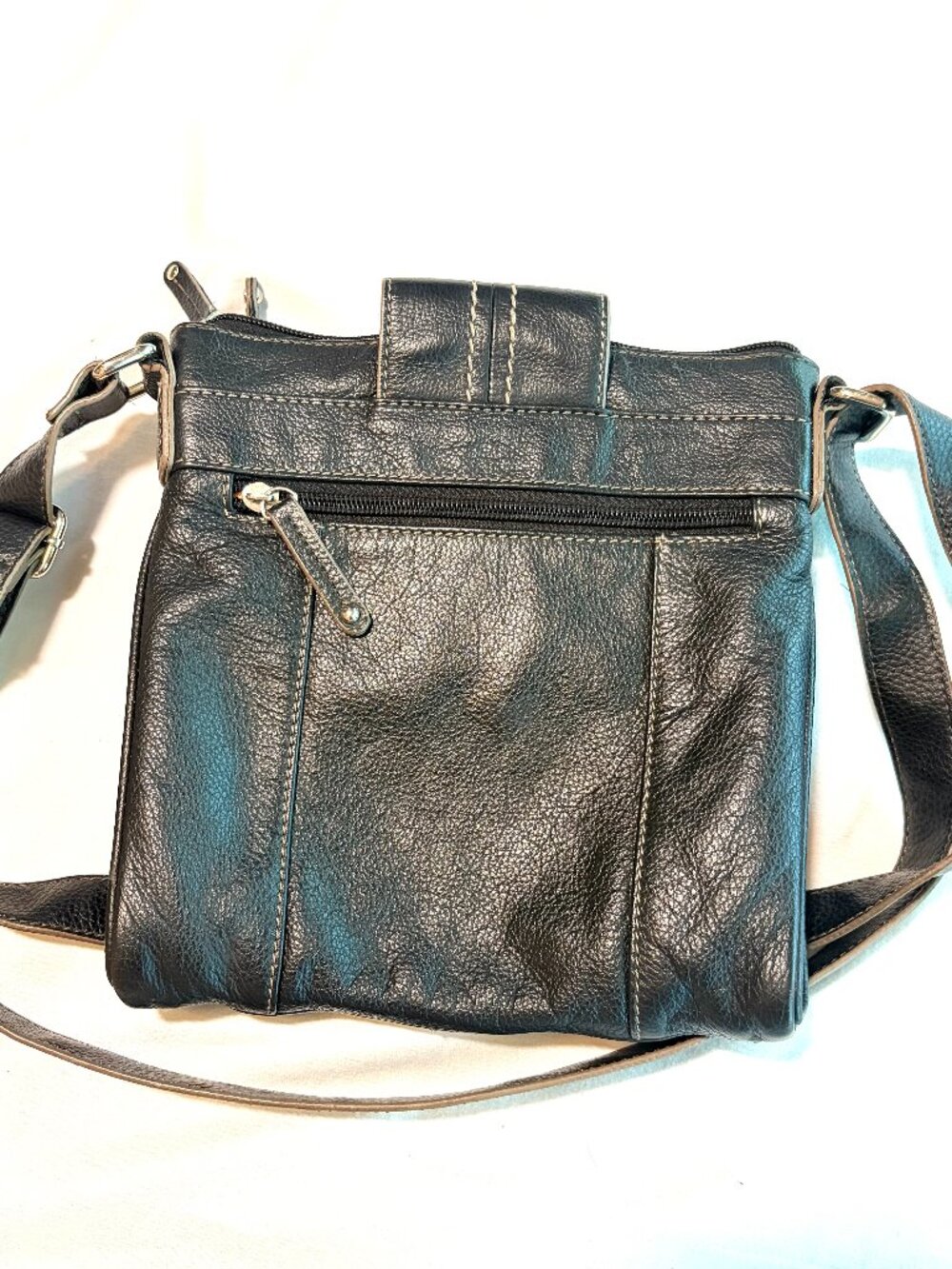 Vintage Tignanello purse black leather - Picture 3 of 13